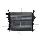 Hladnjak, hlađenje motora NRF NRF 529513 IC-AE5B02