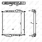 Hladnjak, hlađenje motora NRF NRF 529710 IC-C3D82E