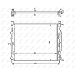 Hladnjak, hlađenje motora NRF NRF 53002 IC-BFFCB0