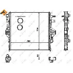 Hladnjak, hlađenje motora NRF NRF 53005 IC-BFFCB3