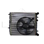 Hladnjak, hlađenje motora NRF NRF 53021 IC-C22DC4