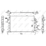 Hladnjak, hlađenje motora NRF NRF 53082 IC-C40B68