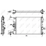 Hladnjak, hlađenje motora NRF NRF 53142 IC-CFC2B8