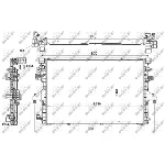 Hladnjak, hlađenje motora NRF NRF 53154 IC-CFC2C4