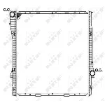 Hladnjak, hlađenje motora NRF NRF 53183 IC-CFC2E0