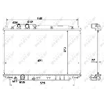 Hladnjak, hlađenje motora NRF NRF 53186 IC-CFC2E2