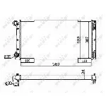 Hladnjak, hlađenje motora NRF NRF 53229 IC-AE56C5