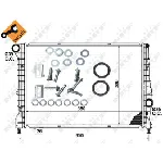 Hladnjak, hlađenje motora NRF NRF 53238 IC-AE56CC