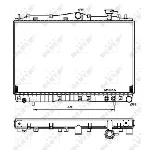 Hladnjak, hlađenje motora NRF NRF 53259 IC-AE56DF