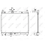 Hladnjak, hlađenje motora NRF NRF 53270 IC-AE56EA