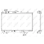 Hladnjak, hlađenje motora NRF NRF 53322 IC-AE5711
