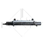 Hladnjak, hlađenje motora NRF NRF 53405 IC-AE576F