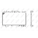 Hladnjak, hlađenje motora NRF NRF 53420 IC-AE577B