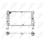 Hladnjak, hlađenje motora NRF NRF 53475 IC-C22D35