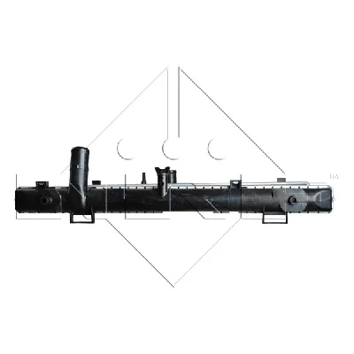 Hladnjak, hlađenje motora NRF NRF 53582 IC-C3CB5B