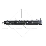 Hladnjak, hlađenje motora NRF NRF 53621A IC-E10FB1