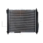 Hladnjak, hlađenje motora NRF NRF 53637 IC-AE57A8