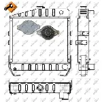 Hladnjak, hlađenje motora NRF NRF 53657 IC-C3B62F