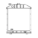 Hladnjak, hlađenje motora NRF NRF 53664 IC-C3B636