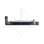 Hladnjak, hlađenje motora NRF NRF 53814 IC-C2FFCF