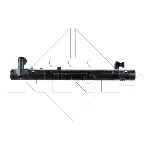 Hladnjak, hlađenje motora NRF NRF 53907 IC-C3CB2A
