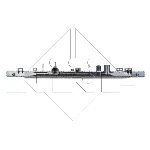 Hladnjak, hlađenje motora NRF NRF 53970 IC-C0E840