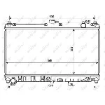Hladnjak, hlađenje motora NRF NRF 53977 IC-C0E844