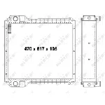 Hladnjak, hlađenje motora NRF NRF 54068 IC-D795D0