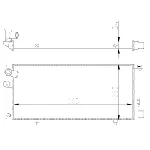 Hladnjak, hlađenje motora NRF NRF 54628A IC-G0K3P8