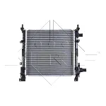 Hladnjak, hlađenje motora NRF NRF 54671 IC-AE57D1