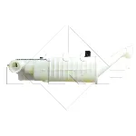 Hladnjak, hlađenje motora NRF NRF 54677 IC-AE57D5