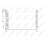 Hladnjak, hlađenje motora NRF NRF 54701 IC-AE57E8