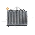 Hladnjak, hlađenje motora NRF NRF 55305 IC-AE57F5