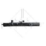 Hladnjak, hlađenje motora NRF NRF 55307 IC-AE57F7