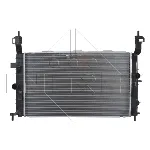 Hladnjak, hlađenje motora NRF NRF 55317 IC-AE57FE
