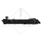 Hladnjak, hlađenje motora NRF NRF 55348A IC-DEB308