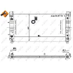 Hladnjak, hlađenje motora NRF NRF 56008 IC-D60A62