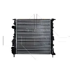 Hladnjak, hlađenje motora NRF NRF 58196 IC-AE5893
