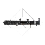 Hladnjak, hlađenje motora NRF NRF 58361 IC-C3C9D4