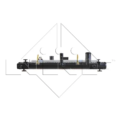 Hladnjak, hlađenje motora NRF NRF 58495 IC-DEB36C