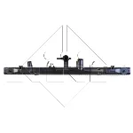 Hladnjak, hlađenje motora NRF NRF 58611 IC-DEB380