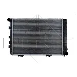 Hladnjak, hlađenje motora NRF NRF 58719 IC-AE592F