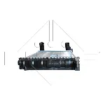 Hladnjak, hlađenje motora NRF NRF 58742 IC-AE5938