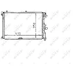 Hladnjak, hlađenje motora NRF NRF 58974 IC-AE59AF