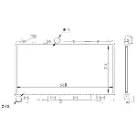 Hladnjak, hlađenje motora NRF NRF 59116 IC-DEB39F