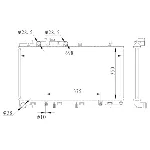 Hladnjak, hlađenje motora NRF NRF 59227 IC-F70179