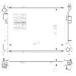Hladnjak, hlađenje motora NRF NRF 59315 IC-G0K3LG