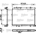Hladnjak, hlađenje motora VALEO VAL732890 IC-9B86E2