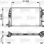 Hladnjak, hlađenje motora VALEO VAL735181 IC-C07F1A