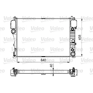 Hladnjak, hlađenje motora VALEO VAL735299 IC-C07F4D